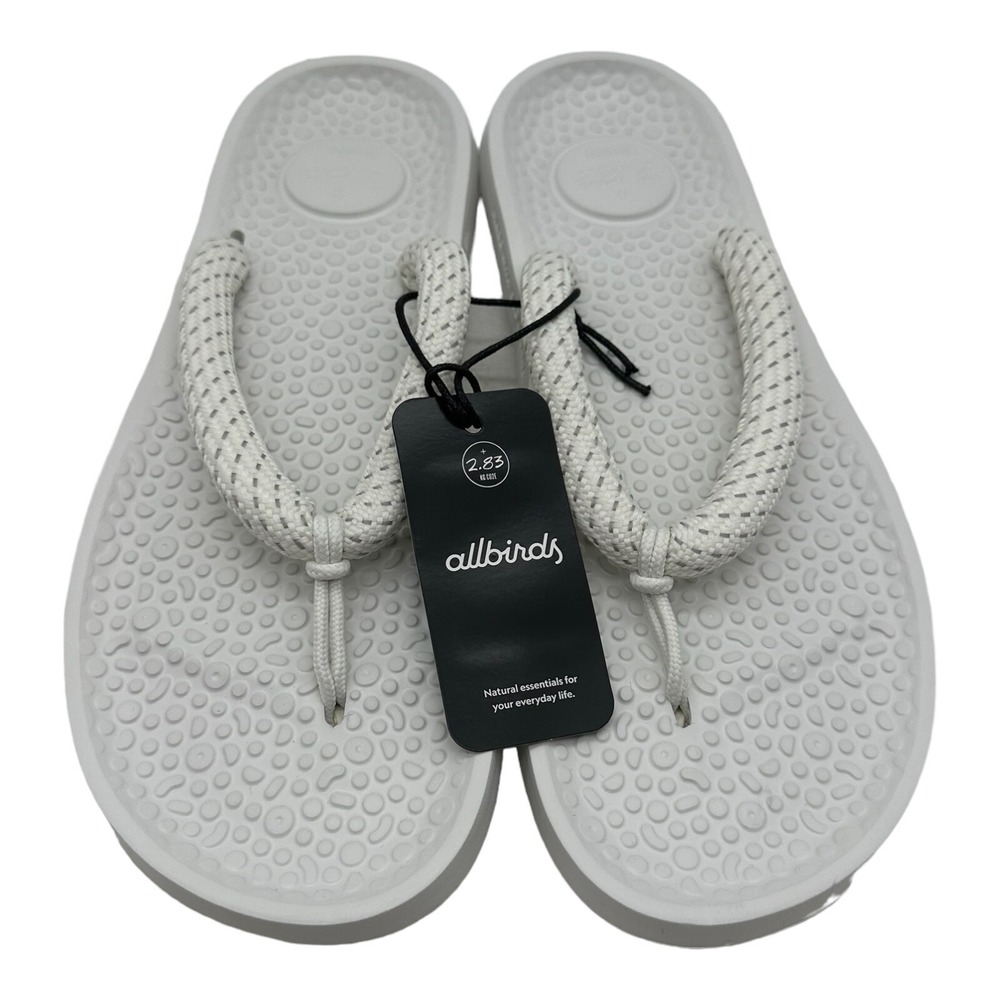 allbirds Women’s Light Gray Rope-Style Flip Sandals
